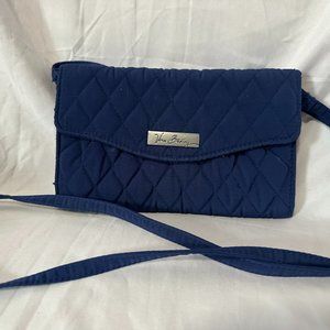 Vera Bradley Crossbody Tri-Fold Strap Wallet
